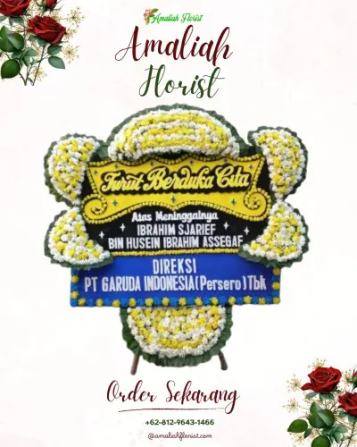 Papan Bunga Duka di Kadirejo